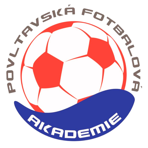 Povltavská fotbalová akademie Logo